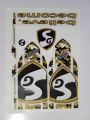 New 3D 2023 SG ARMY Edition Cricket Bat Sticker For Professional Players. 