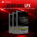 Corsair Vengeance LPX 16GB 8GB DDR4 3600MHz 3200MHz 1.35V Desktop Memory Suitable for gaming esports. 