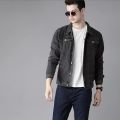 Mens fashionable exclusive denim fabrics jeans jacket.