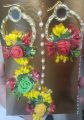 Earrings Artificial Flower / Three Piece Unique Flower Earrings Set. 