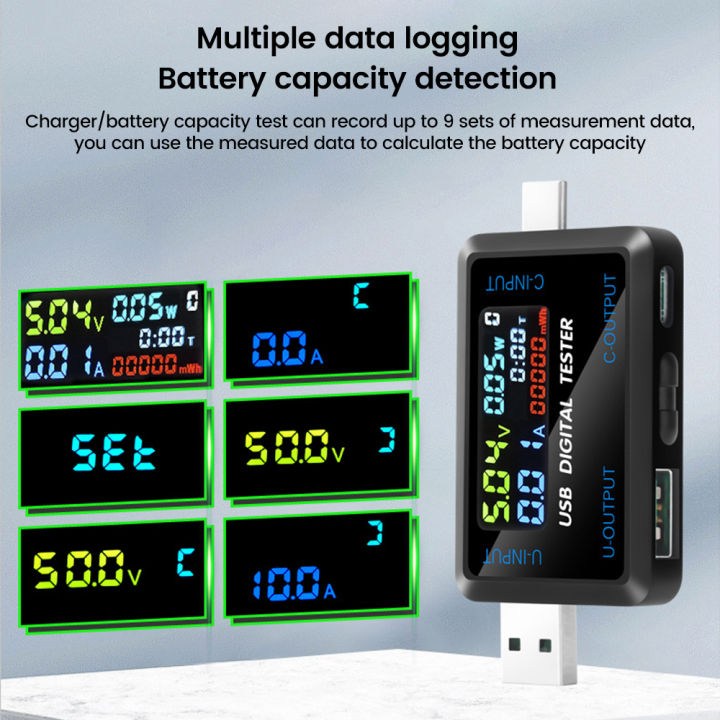 10%20in%201%20USB%20Type-C%20Voltmeter%20Ammeter%20Capacity%20Tester%20DC%204.5~36V%200-8A%20Multiple%20Fast%20Charging%20Protocols%20Automatic%20Detection%20pen%20gpt%20-%20Image%203