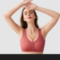 Summer Lightweight Nursing Bra for Women Front Opening One-Piece Design No Underwire Bralette for Pregnancy and Nursing Comfort. 