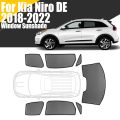Custom Magnetic Car Window Sunshade For Kia Niro DE 2018-2022 Curtain Mesh Front Windshield Frame Curtain. 