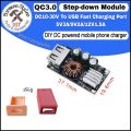QC 3.0, DC 10-30V Step down module. 