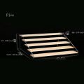 Wooden Step Display Rack, Acrylic Handmade Display Rack, Desktop Storage Rack for Perfume Lipstick Jewelry Doll Home Organizer. 