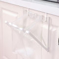 Kitchen Trash Rack Cabinet Door Garbage Bags Holder Multi-function Cabinet Rubbish Storage Bag Plastic Rack Support Holder.