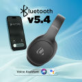 (New Launch) Ultima Bass 430 Headphones with 60 Hrs Playback Time, Ultima Supreme Sound, Game Mode (40ms), 40mm Drivers, Bluetooth Headphone, Voice Control, Environmental Noise Cancellation Wireless Over The Ear Headsets, Clear 4 Mic for Calls, BT 5.4. 