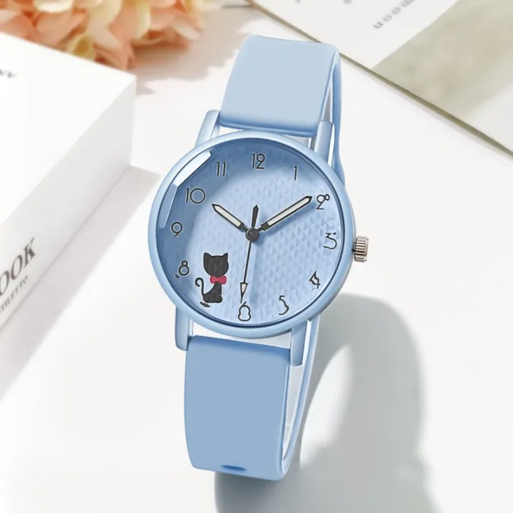 Ladies%20watch,%20jelly%20color%20scheme%20cute%20kitten%20schoolgirl%20silicone%20strap%20quartz%20watch%20-%20Image%203