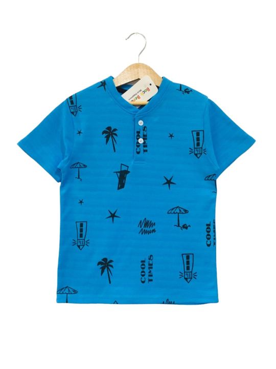 KIDS BABY BOYE HENLEY PRINTED T.SHIRT