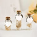 Pet Memorial Bottle For Pet Hair Dogs Cats Fur Keepsake Bottle Storage With 3 Silver Accessories Pet Memorial Urn Container.