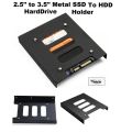 2.5" To 3.5" SSD HDD Metal Adapter Mounting Bracket Hard Drive Holder For PC.