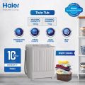 Haier Washing Machine HWM 100AS (10KG) Twin Tub with Spinner - 100% Copper. 