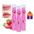Pack of 2 & 1 Pink Magic Lip Balm Moisturizing Lip Care Long-Lasting Hydration Color-Changing Lip Tint Lightweight Non-Sticky Lipstick Alternative for Soft Smooth Natural Looking Lips Multiples pack. 