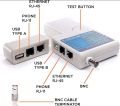 LAN Network Cable Tester -4 in-1 Professional Remote Network Cable Tester- RJ11- RJ45 - USB/BNC Cable  NW-CBTRM1. 