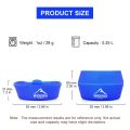 Widesea Camping 250ml Soft Folding Cup Tableware Cookware Portable Handle Outdoor Pocket Bowl Tourism Mug Hiking Backpacking TPE. 