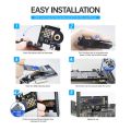 JEYI M.2 NVME to PCIe 4.0 3.0 SSD Adapter, 64Gbps PCIe 4.0 X4 X8 X16 Expansion Card for Desktop PC , PCI-E GEN4 GEN3 Full Speed. 