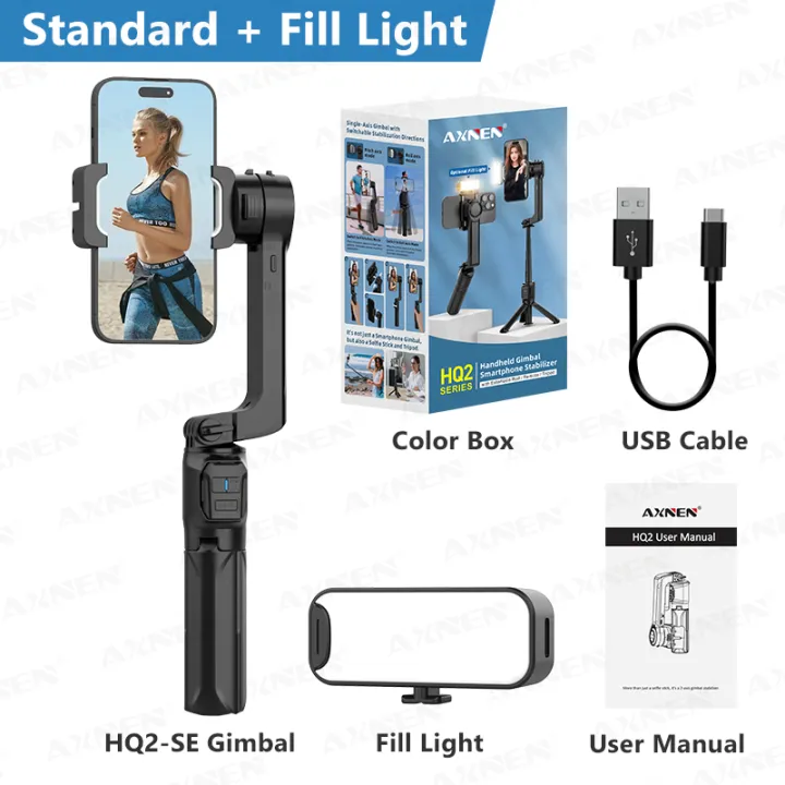 AXNEN%20HQ2-SE%20Smartphone%20Gimbal%20Stabilizer%20Handheld%20Mobile%20Shooting%20Stabilizer%20for%20%20Action%20Cameras%20Android%20iPhone%20Video%20Vlog%20-%20Image%208