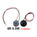 1X 8 Ohm 8R 0.5W Mini Ultra-thin Horn Speaker Diameter 20mm 23mm 28mm 30mm 36mm 40mm 50mm 57mm Loudspeaker W/ P2.0 Termina Wire. 