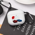 Sky Line Red Blue Racing Car Airpod Case Cool Earphone Cover for AirPods 2 3 Pro 2nd Generation Case Unique Gift for Men Boys. 