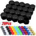 20Pcs Car Wheel Nut Caps Anti-Rust Auto Hub Screw Protection Covers Car Tire Screw Caps Nut Bolt Covers Auto Exterior 17/19/21mm. 
