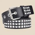 Trend Rivet Belt Heavy Metal Belt Men Women Punk Nightclub Rock Style Belt Jeans Belt Y2K Belt Fashion Decoration Women' Belt.