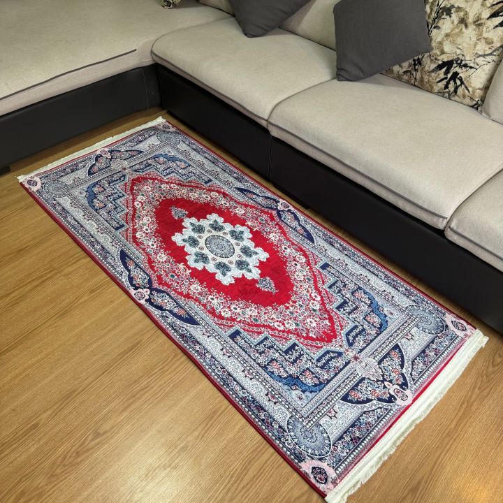 Korean Wave Turkish Design Soft Runner Carpet (2.5 x 6 ft)