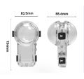 For Insta 360 X5 Invisible Dive Case Housing Waterproof (197ft) Underwater Dive Protective Shell for Insta360 X5 Accessories .