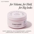 Firsthand - Clay Pomade (3oz / 88ml) Hair Styling Product with Natural Ingredients.. 