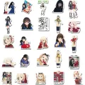 10/50pcs Anime ​Lycoris Recoil STICKER Luggage Laptop Cafe Skateboard Nostalgia Lightning Phone Decals for Fridge Gift. 