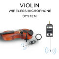 Wireless Violin Microphone UHF Wireless Musical Instrument Microphone System for Violin Audio Transmission Music Record. 