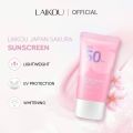 Laikou Japan Sakura Sunscreen SPF50 PA+++. 