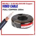 3C2V CCTV Video Cable RG-58 - CCTV Cameras Cable -100 Meters. 