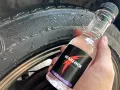 Warlock tire wax, wax, wax, varnish, shampoo, silicone, rubber coating, black, emulsion varnish.. 