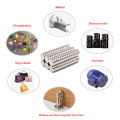 50PCS Tiny Round Disc ,6x1mm Premium Brushed Refrigerator Magnets, Whiteboard and Fridge Magnets.