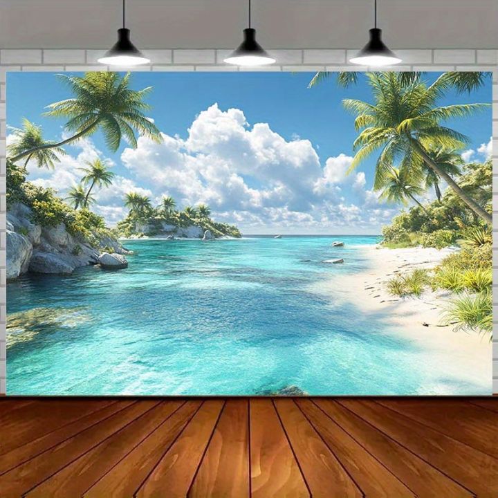 2D%20background%20banner%20Tropical%20beach%20sea%20view%20-%20No%20power%20required%20-%20Party%20background:%20Tropical%20beach%20scenery%20-%20Image%202