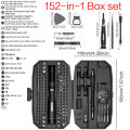 Precision Screwdriver Set, Laptop Tool Kit, 152/25 in 1 Professional Computer Screwdriver Repair Kit T5 T6 Torx Screwdriver. 