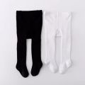 1/2pcs Infant Baby Girls Tights Knitted Newborn Tights For Girls Casual  Toddler Pantyhose White Black Leggings 0-24Month Tight. 