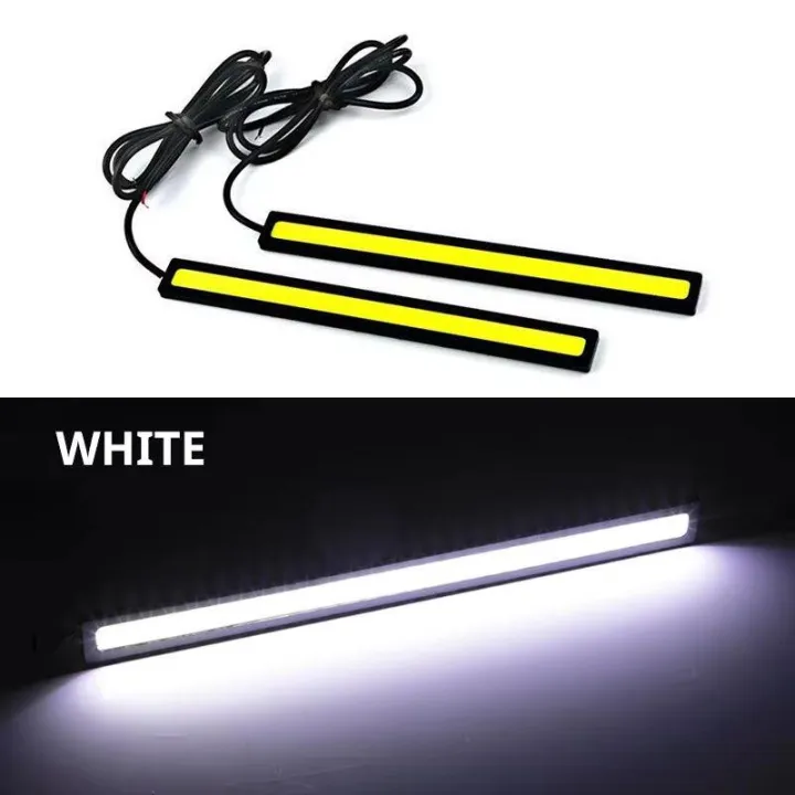 2pcs%2017cm%20Universal%20Waterproof%20Daytime%20Running%20Lights%20COB%20Fog%20Lamp%20Car%20Styling%20Led%20Day%20Light%20DRL%20Lamp%20Fog%20Bar%20Lamp%20Strip%20Lights%20-%20Image%207