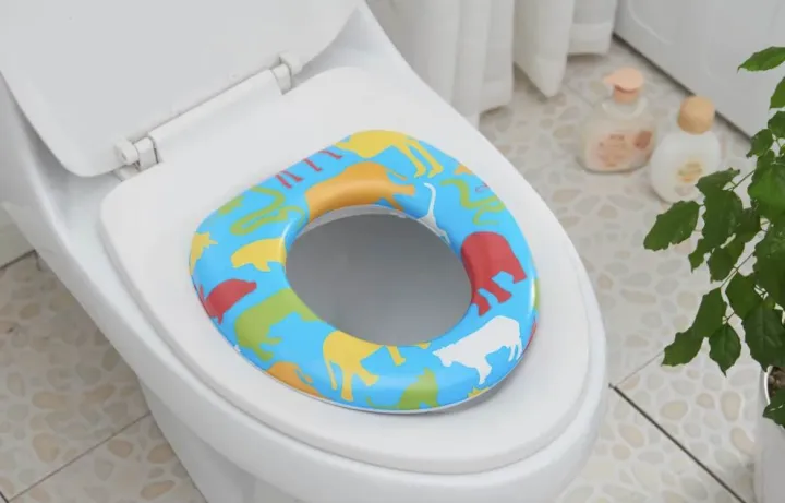 Soft baby potty seat