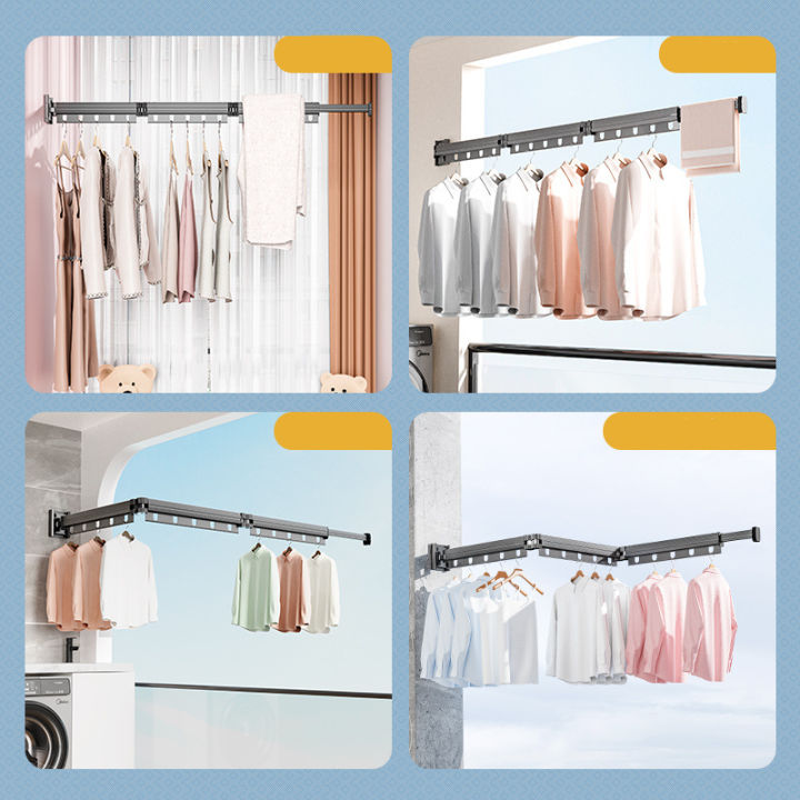 Folding%20Space%20Saver%20Hanger%20Wall-Mounted%20Foldable%20Aluminum%20Alloy%20Clothes%20Drying%20Rack%20for%20Balcony%20Bedroom%20Kitchen%20Living%20Room%20-%20Image%206