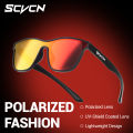SCVCN Hot Polarized Running Road Bike Cycling Eyewear Outdoor Sunglasses Men Women Sports Glasses Mountain UV400 Driving Goggles.