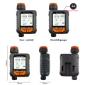 Rain Seer Large LCD Display Water Timer Waterproof IP65 Home Garden irrigation Rainfall Timer Automatic Controller System. 