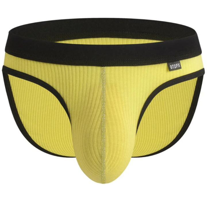 Men's%20Underwear%20Men's%20Modal%20Soft%20%20Briefs%20Absorbent%20Elastic%20Male%20Shorts%20Breathable%20Underpants%20Big%20Scrotum%20Pouch%20U%20Convex%20Briefs%20-%20Image%203