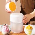 Mini Ice Crusher Portable Shaved Ice Machine Hand Operated Shaved Ice Milkshake Maker Household Smoothie Machine Kitchen Tool.