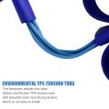 4 Tube Elastic Pull Rope Abdominal Ankle Pedal Home Gym Sport Training Fitness Equipment. 