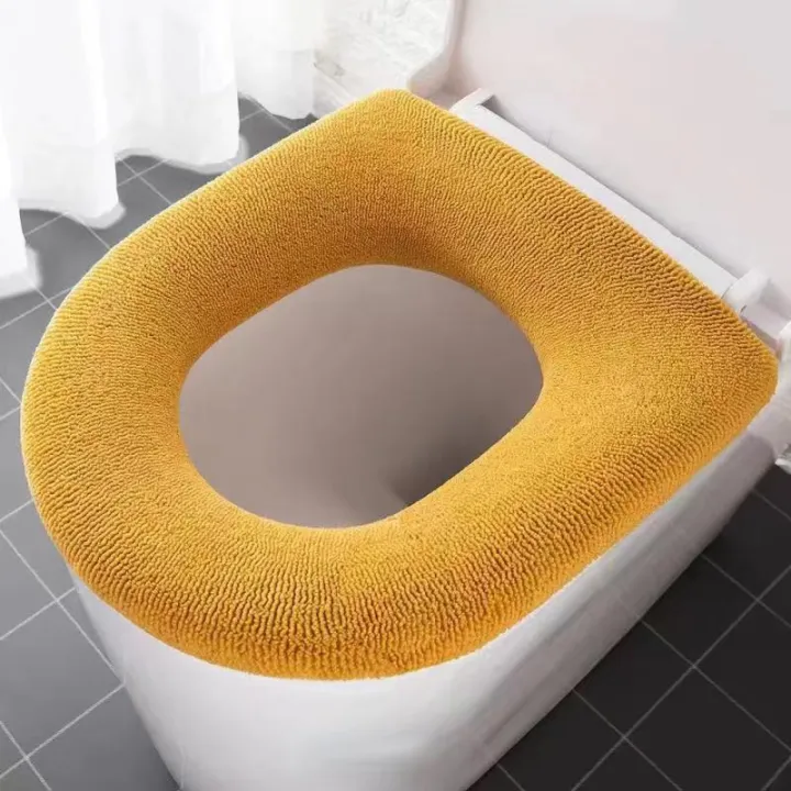 Universal%20Toilet%20Seat%20Cover%20Pure%20Color%20Pumpkin%20Pattern%20Closestool%20Mat%20Soft%20Warm%20Toilet%20Seat%20Cushion%20Bathroom%20Toilet%20Accessories%20-%20Image%202