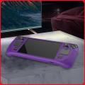 Soft Silicone Console Housing Anti Slip Shell Game Console Full Cover with Bracket Replacement Accessories for Steam Deck.