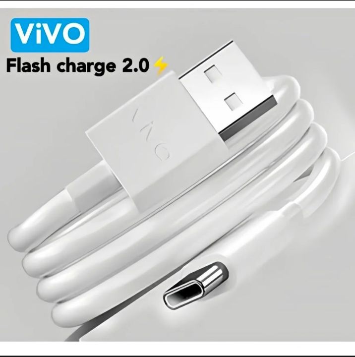 Vivo USB Data Cable Type-C Lead Authentic Genuine Original For Vivo C-Type...