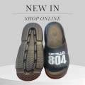 Non-Slip Slides Qaidi 804 New Trend Men Outdoor Seabech Flat Sandal Sport Casual Chappal For Boys Male Flip Flops Chappal. 