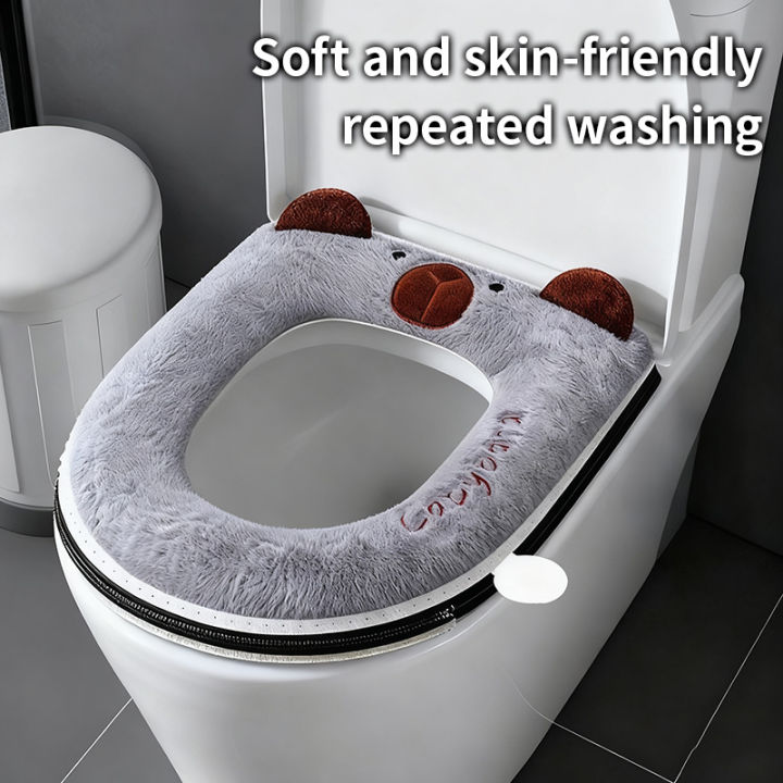 Winter%20Home%20Use%20Plush%20Toilet%20Seat%20Cushion,%20Zipper%20Design,%20Thickened%20Skin-Friendly,%20Bathroom%20Comfortable%20Toilet%20Seat%20Cover%20-%20Image%202